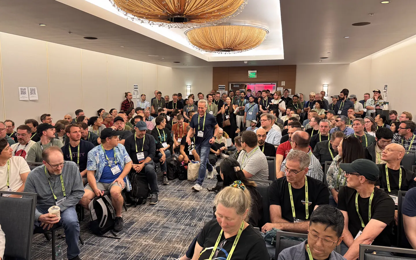 A full room of pipeline professionals at one of the DPPA's Birds of a Feather sessions at SIGGRAPH 2026.